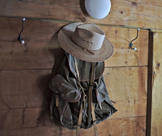 sac à dos de randonnée vintage